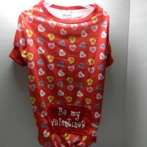 Pet Spirit Candy Hearts Valentine's Day Dog Shirt Apparel Sz M NWOT